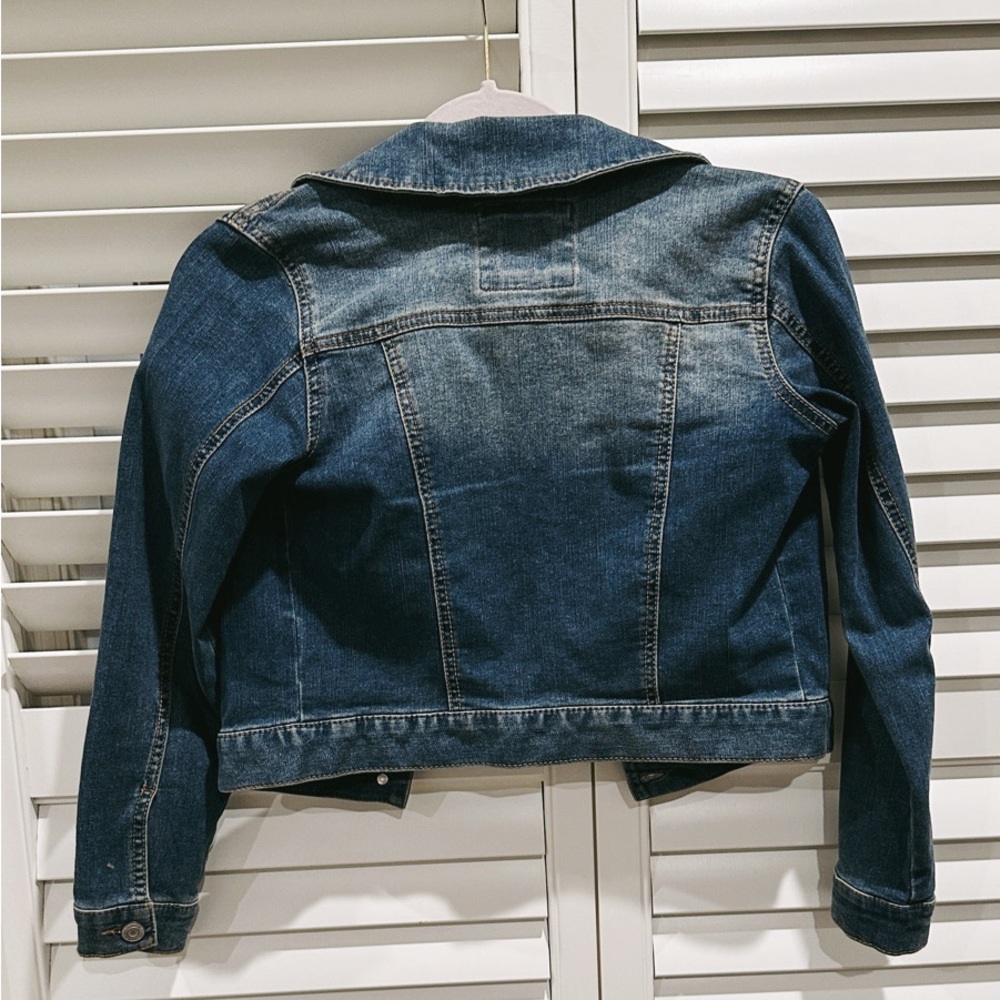 Cropped Denim Jacket - Picture 6 of 6